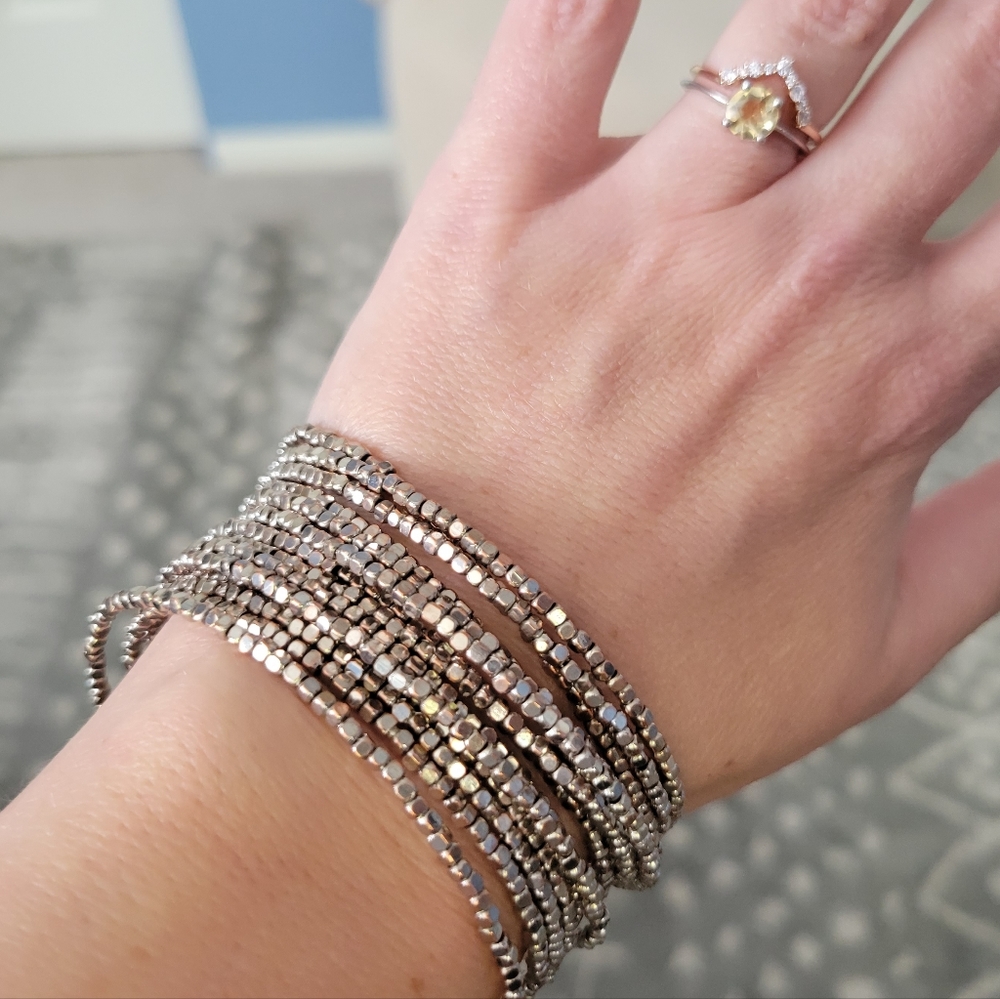 Stella & Dot Silver Bardot Bracelet